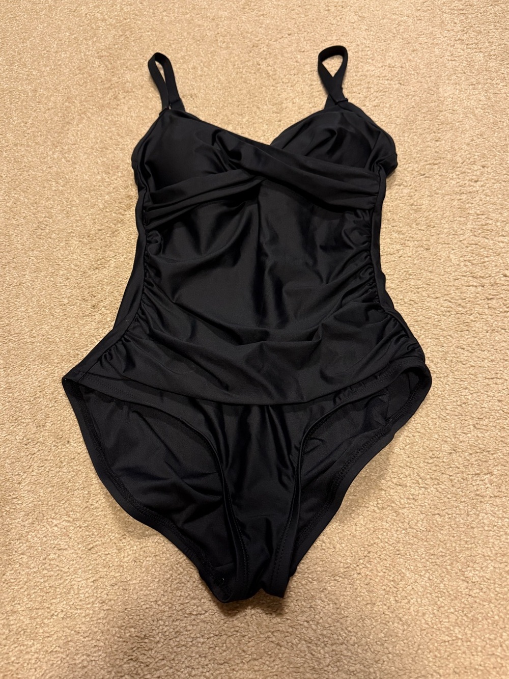 NEW DKNY Women’s Black One Piece Swimsuit Small/S